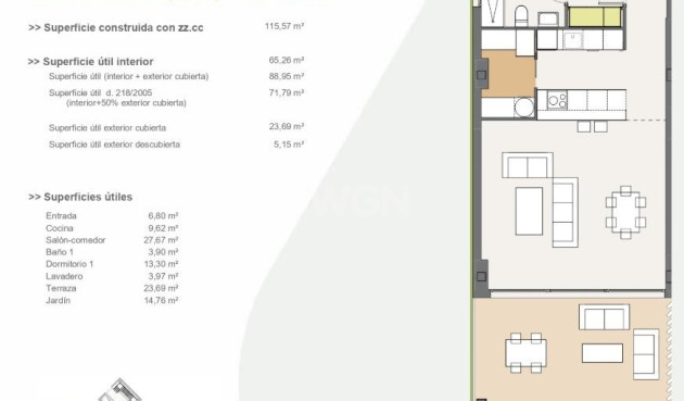 Nowy budynek - Mieszkanie w bloku - San Roque - La Hacienda Golf