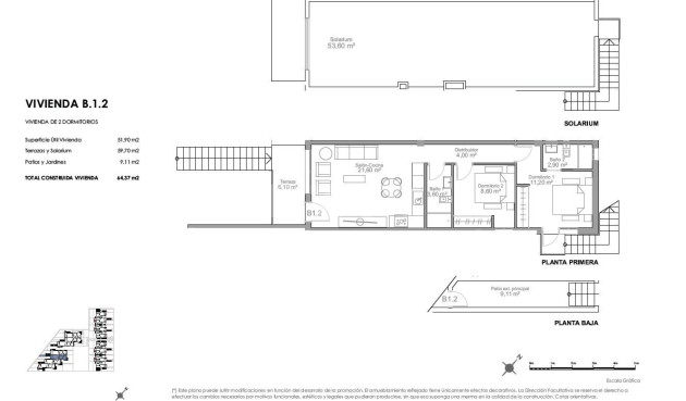 Obra nueva - Bungalow - Puerto de Mazarron - Playa Negra