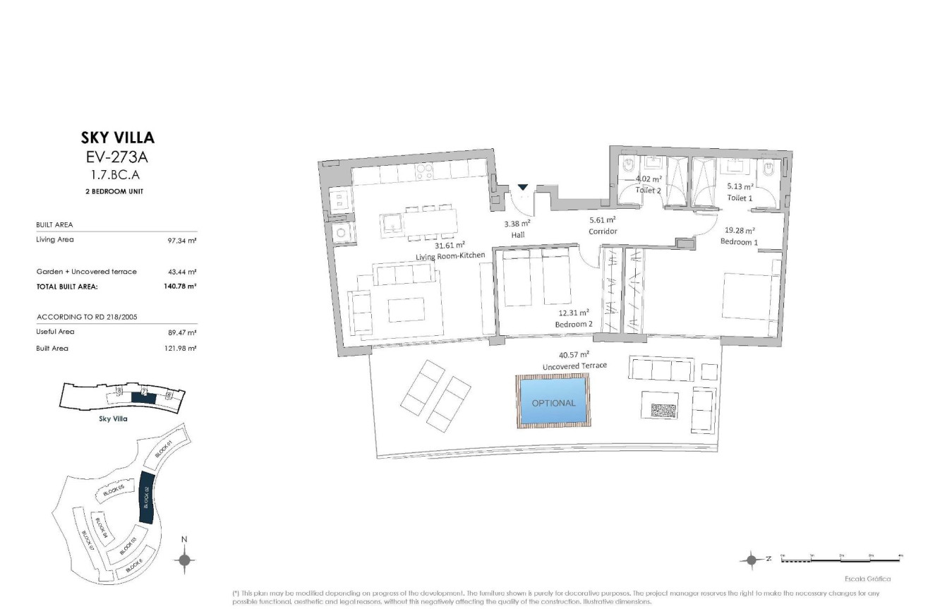 Nowy budynek - Daszek - Fuengirola - Higueron