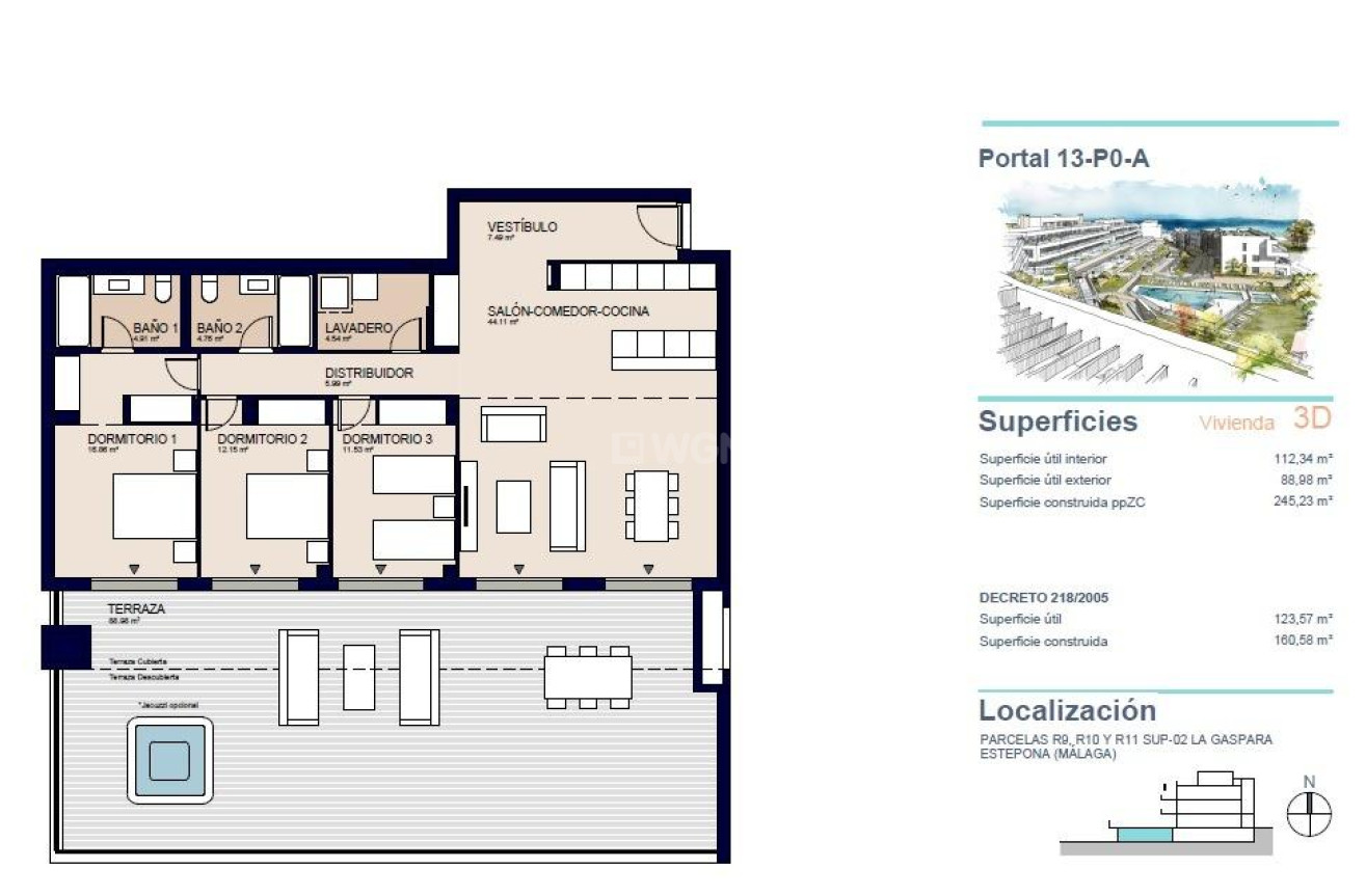 Nowy budynek - Mieszkanie w bloku - Estepona - Urb. La Gaspara