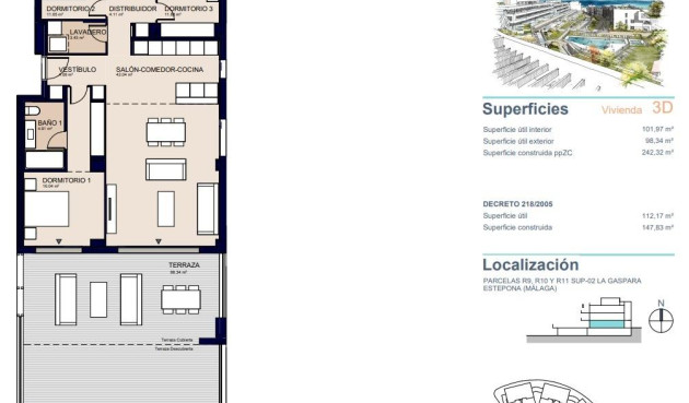 Nowy budynek - Mieszkanie w bloku - Estepona - Urb. La Gaspara