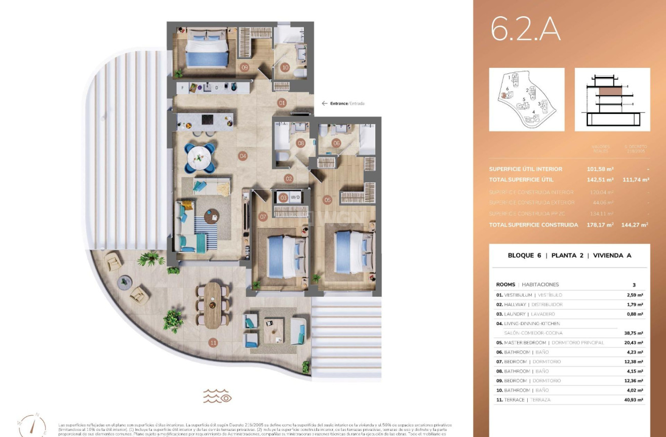 Nowy budynek - Mieszkanie w bloku - Mijas - Cerrado del Aguila Golf and Resort