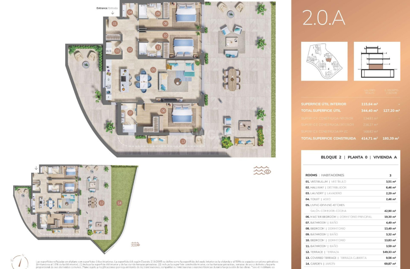 Nowy budynek - Mieszkanie w bloku - Mijas - Cerrado del Aguila Golf and Resort