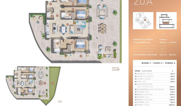 Nowy budynek - Mieszkanie w bloku - Mijas - Cerrado del Aguila Golf and Resort