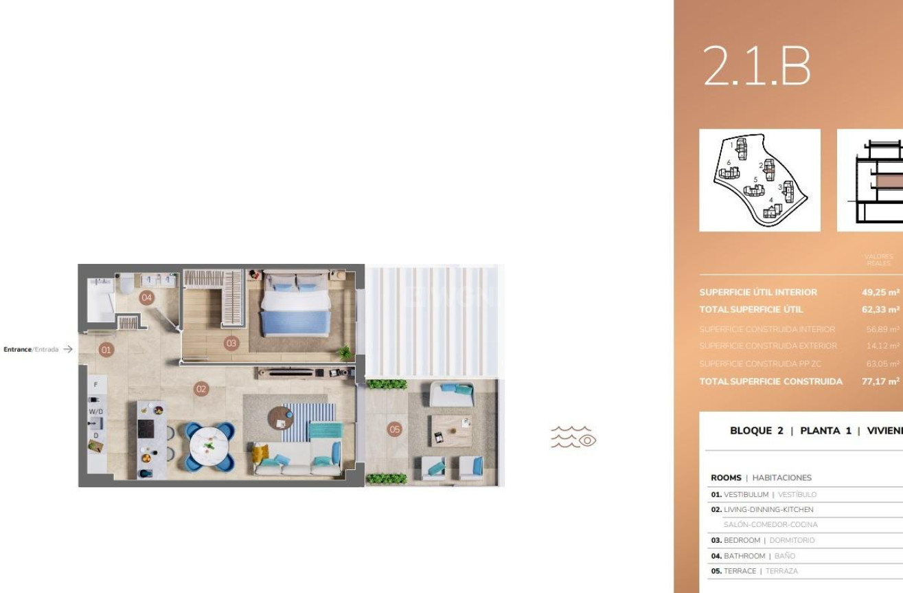 Nowy budynek - Mieszkanie w bloku - Mijas - Cerrado del Aguila Golf and Resort