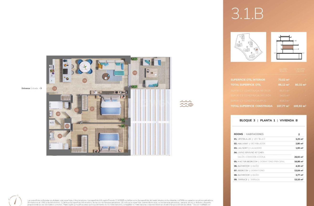 Nowy budynek - Mieszkanie w bloku - Mijas - Cerrado del Aguila Golf and Resort
