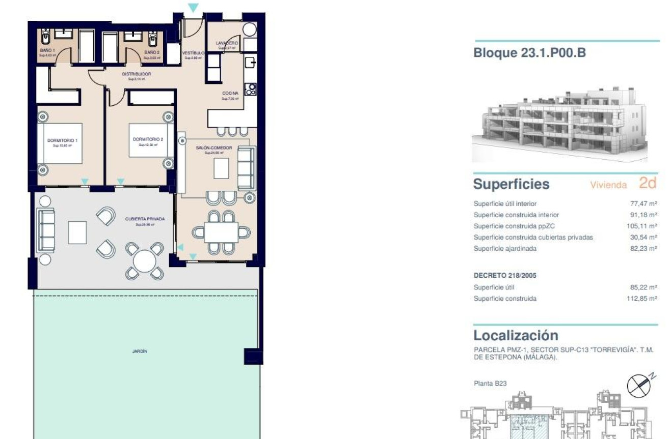 New Build - Apartment / flat - Estepona - Parque Selwo