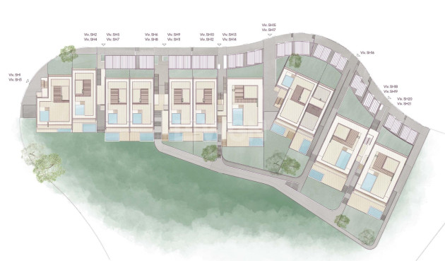 Nowy budynek - Bungalow - Marbella - Elviria