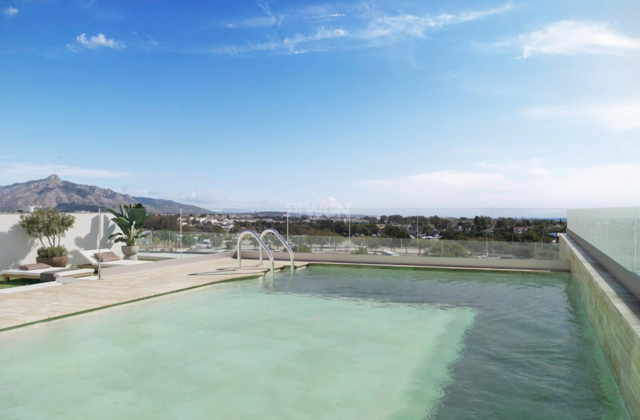 Nowy budynek - Mieszkanie w bloku - San Pedro de Alcántara - pueblo