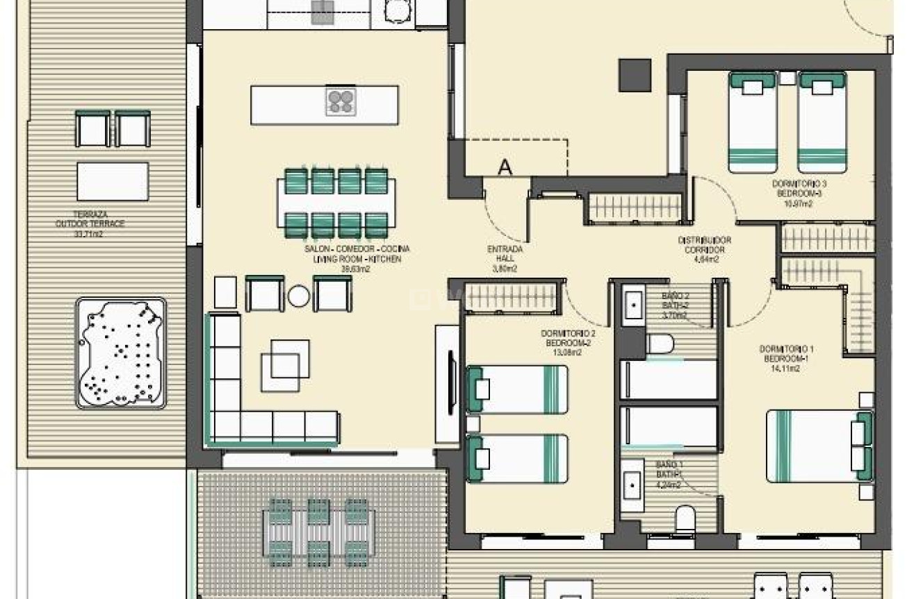 Nowy budynek - Mieszkanie w bloku - Casares - Buenas Noches