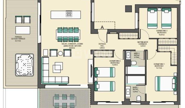 Nowy budynek - Mieszkanie w bloku - Casares - Buenas Noches