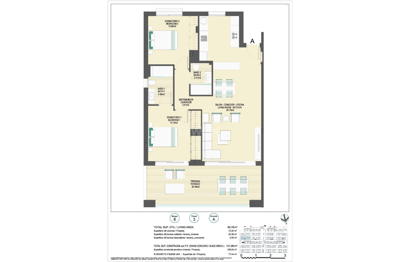 Nowy budynek - Mieszkanie w bloku - Casares - Buenas Noches