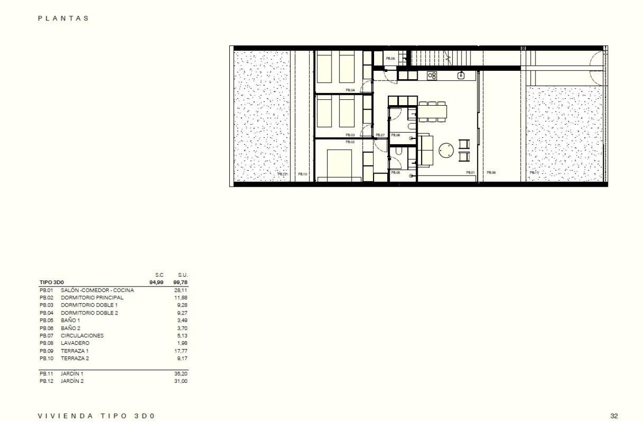 New Build - Bungalow - Torrevieja - Los Balcones