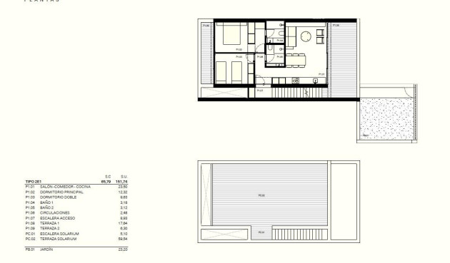 New Build - Bungalow - Torrevieja - Los Balcones