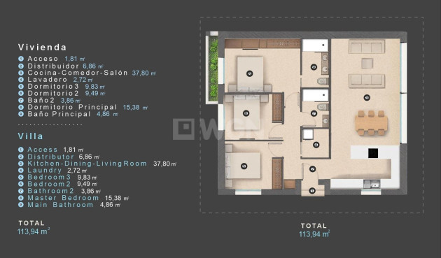 Nowy budynek - Villa - Orihuela Costa - Las Filipinas