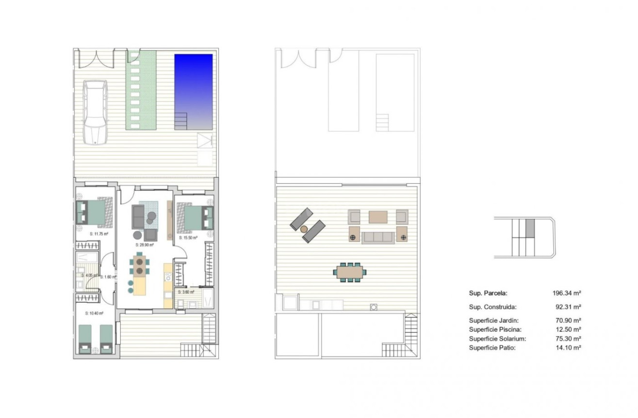 New Build - Townhouse - San Javier - Parque del doce
