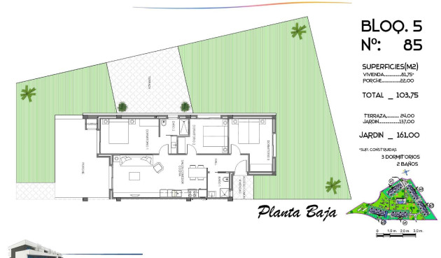 Nowy budynek - Mieszkanie w bloku - Guardamar del Segura - El Raso