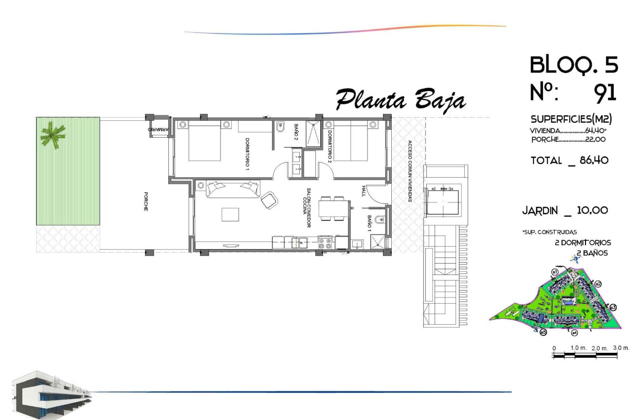 Nowy budynek - Mieszkanie w bloku - Guardamar del Segura - El Raso