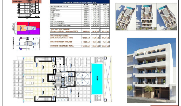 Neue Gebäude - Penthouse - Torrevieja - Centro