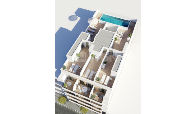 Neue Gebäude - Penthouse - Torrevieja - Centro