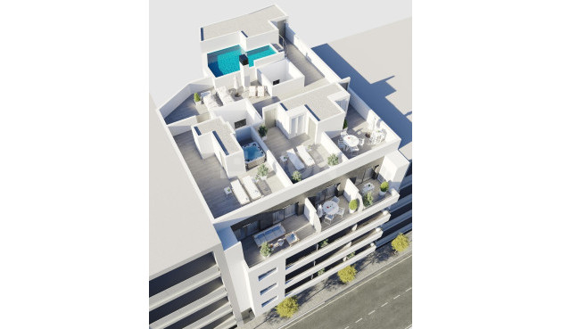 Neue Gebäude - Penthouse - Torrevieja - Centro