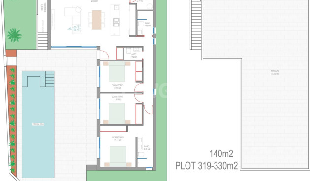 Nowy budynek - Villa - San Javier - Parque del doce