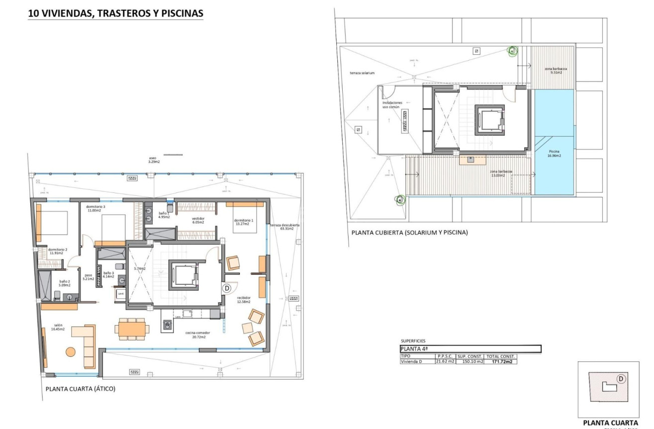 Nowy budynek - Daszek - San Pedro del Pinatar - Lo pagan