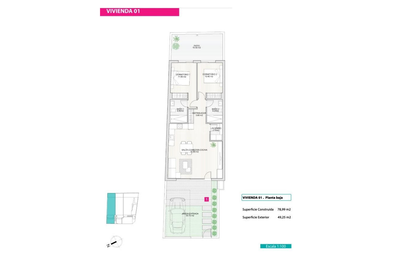 Nowy budynek - Bungalow - San Pedro del Pinatar - Lo pagan