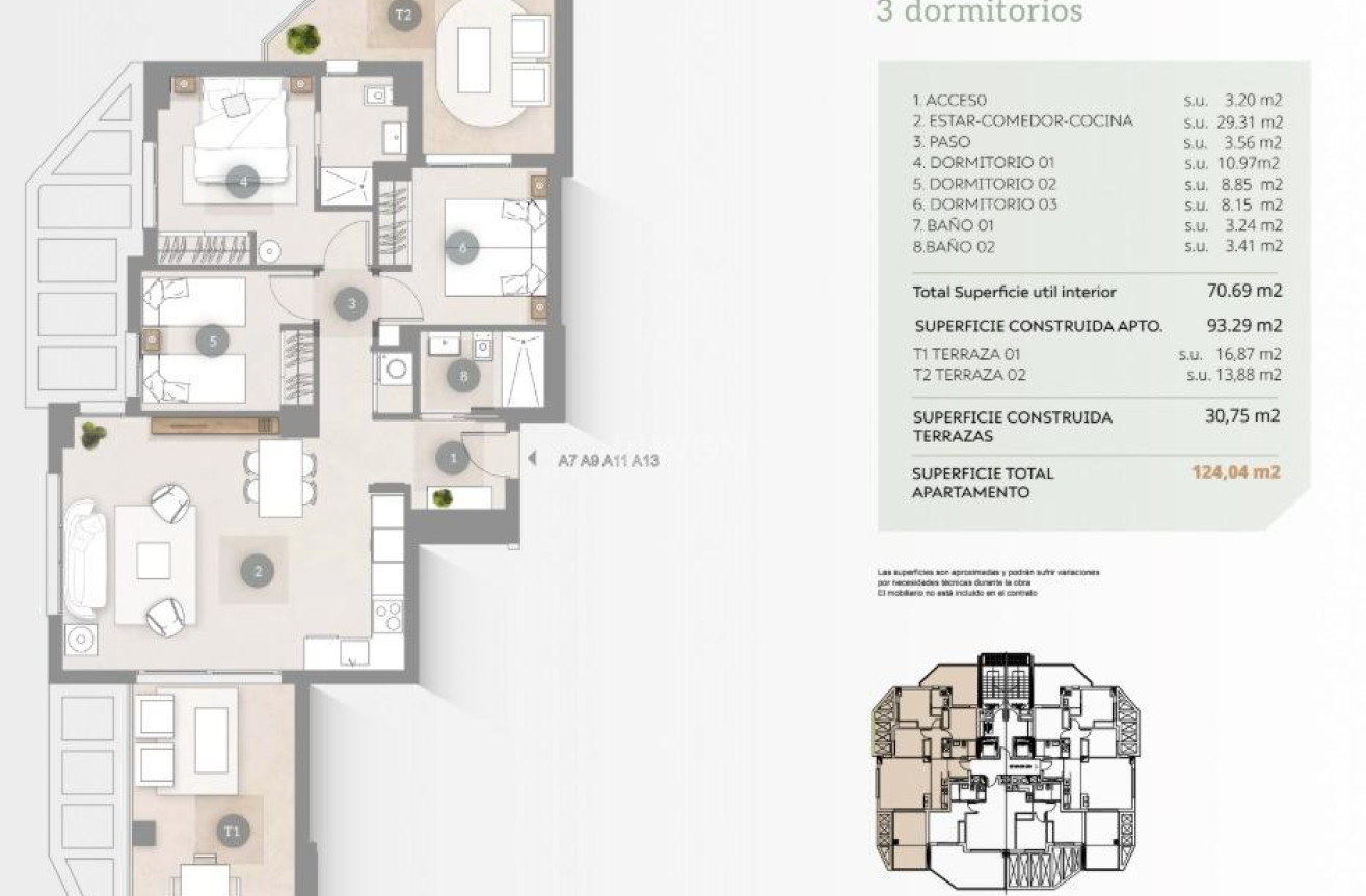 Nowy budynek - Mieszkanie w bloku - Calpe - Playa Arenal