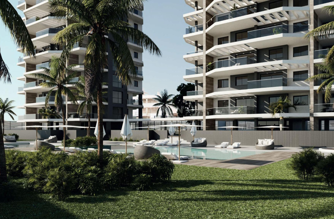 Nowy budynek - Mieszkanie w bloku - Calpe - Playa Cantal Roig