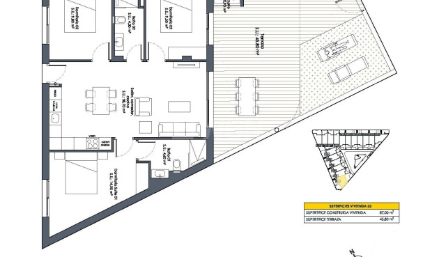 Nowy budynek - Bungalow - San Fulgencio - Pueblo