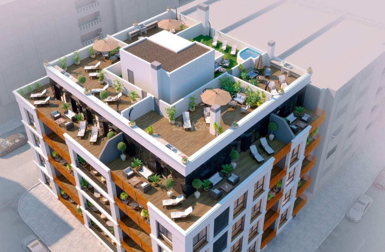 Nowy budynek - Mieszkanie w bloku - Torrevieja - PARQUE DE LAS NACIONES