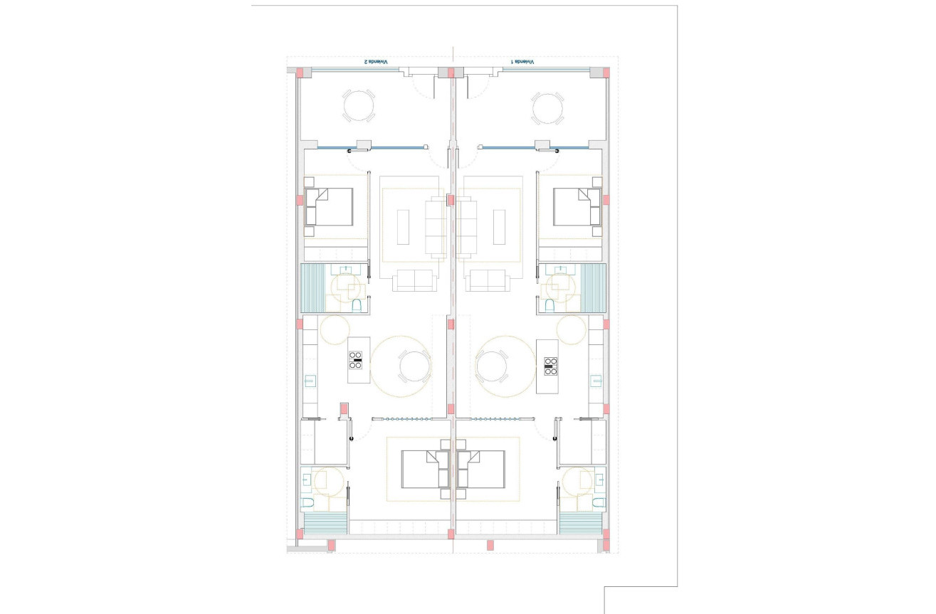 Nowy budynek - Mieszkanie w bloku - Catral - pueblo