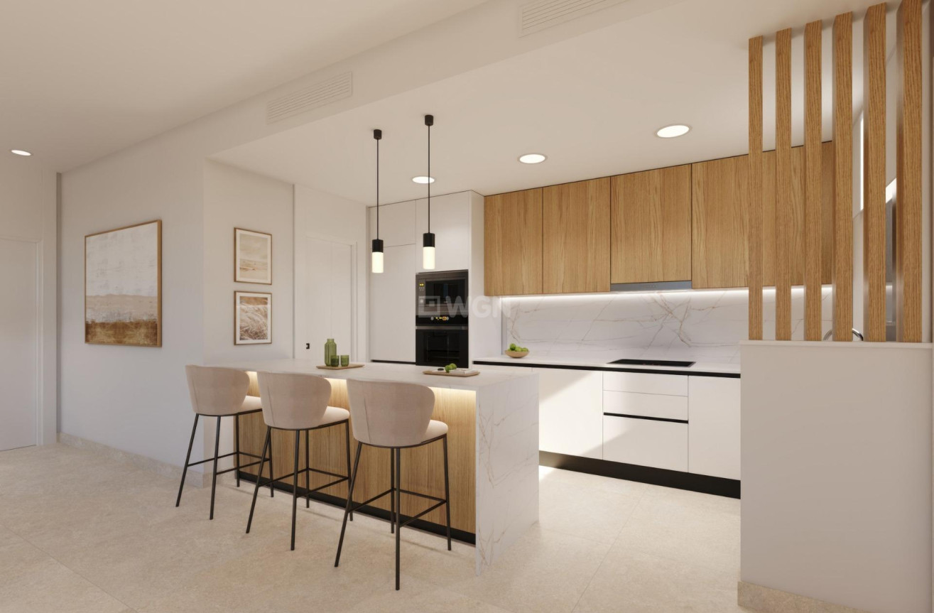 Obra nueva - Villa - Fuente Álamo - Hacienda Del Álamo Golf