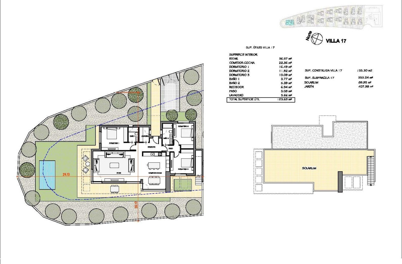 Obra nueva - Villa - Fuente Álamo - Hacienda Del Álamo Golf