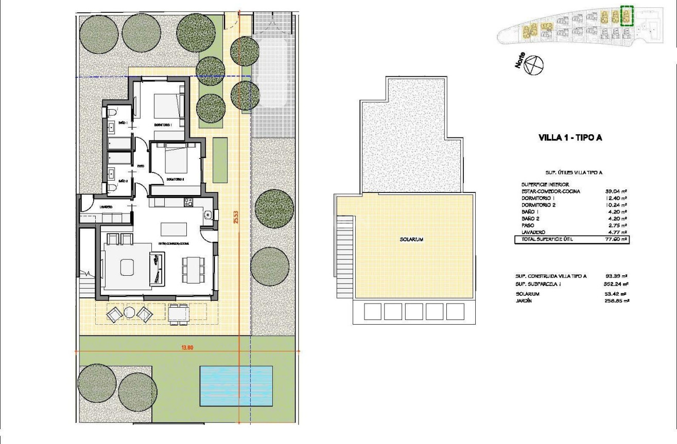 Obra nueva - Villa - Fuente Álamo - Hacienda Del Álamo Golf