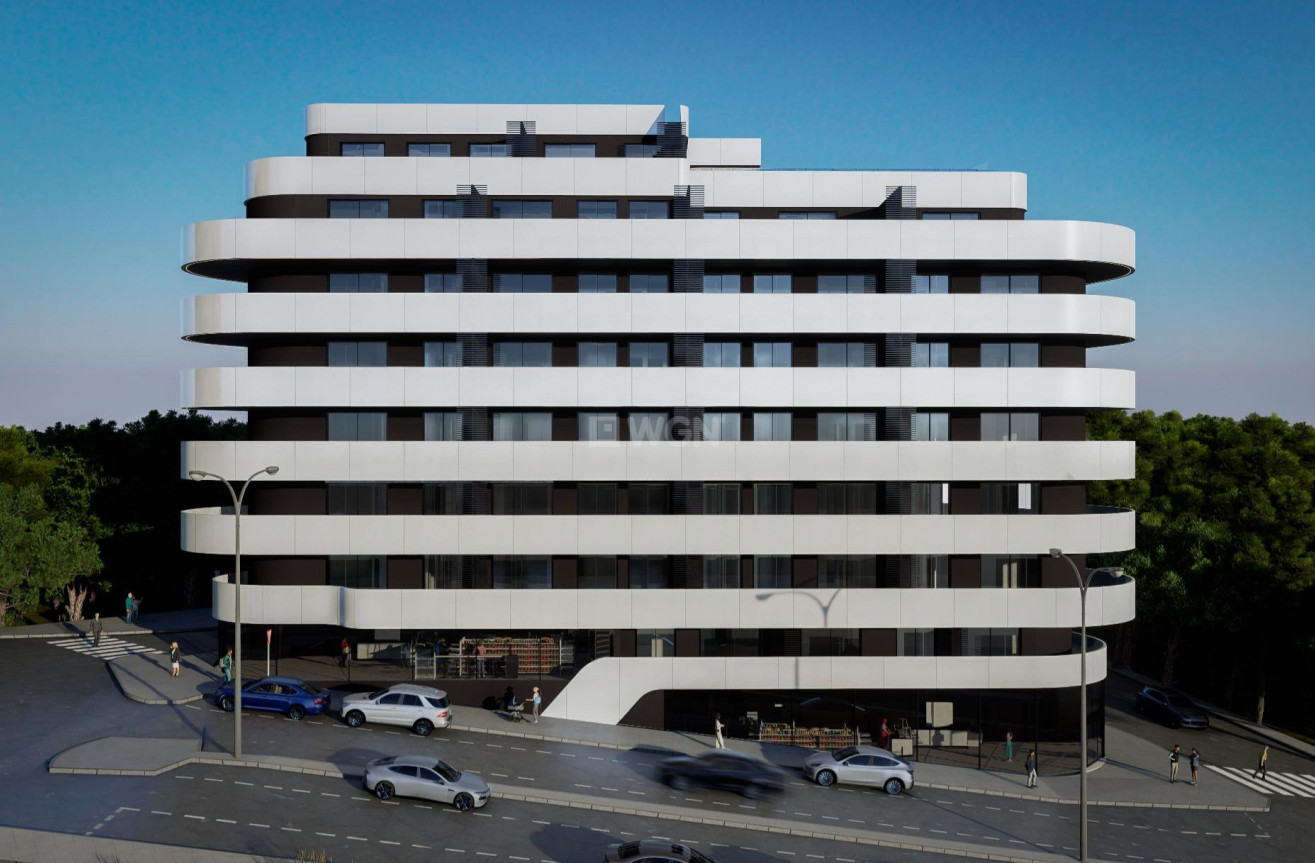 Nowy budynek - Mieszkanie w bloku - Calpe - Arenal Bol