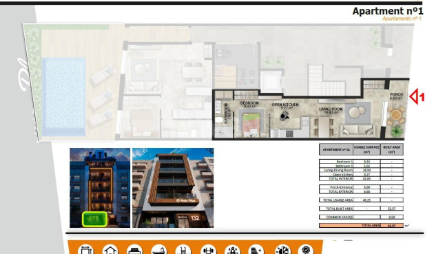 Nowy budynek - Mieszkanie w bloku - Torrevieja - Playa de El Cura