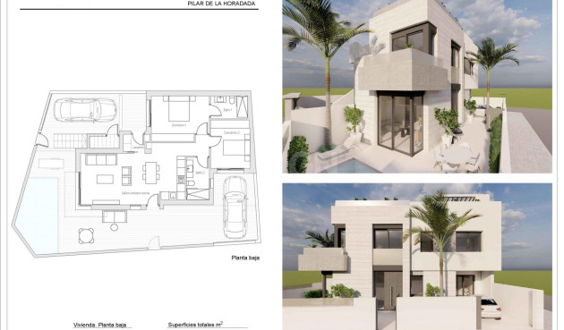 Neue Gebäude - Bungalow - Pilar de la Horadada - pueblo