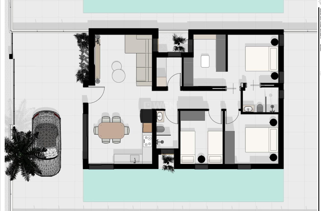 New Build - Villa - Benijofar - Urb. Monteazul