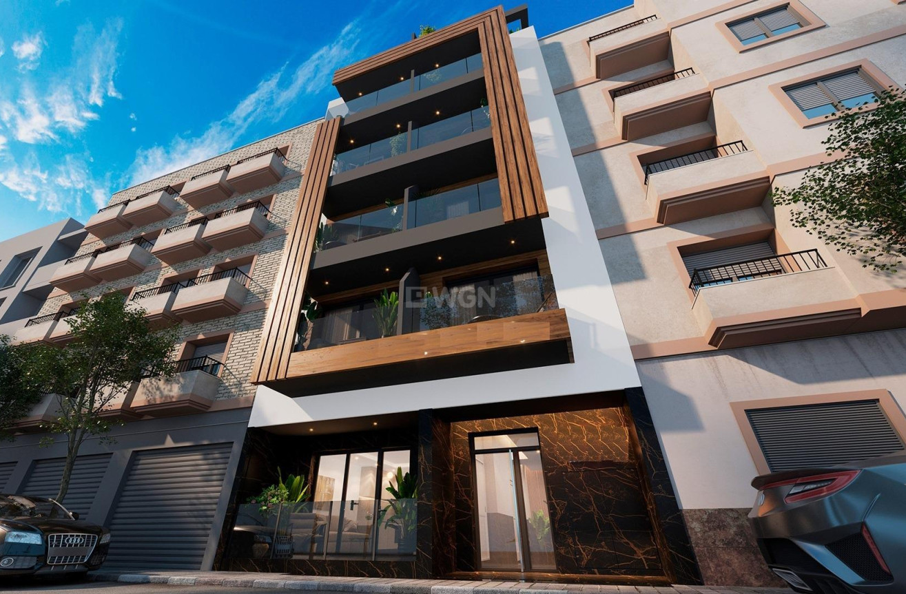 Nowy budynek - Mieszkanie w bloku - Torrevieja - Playa de El Cura