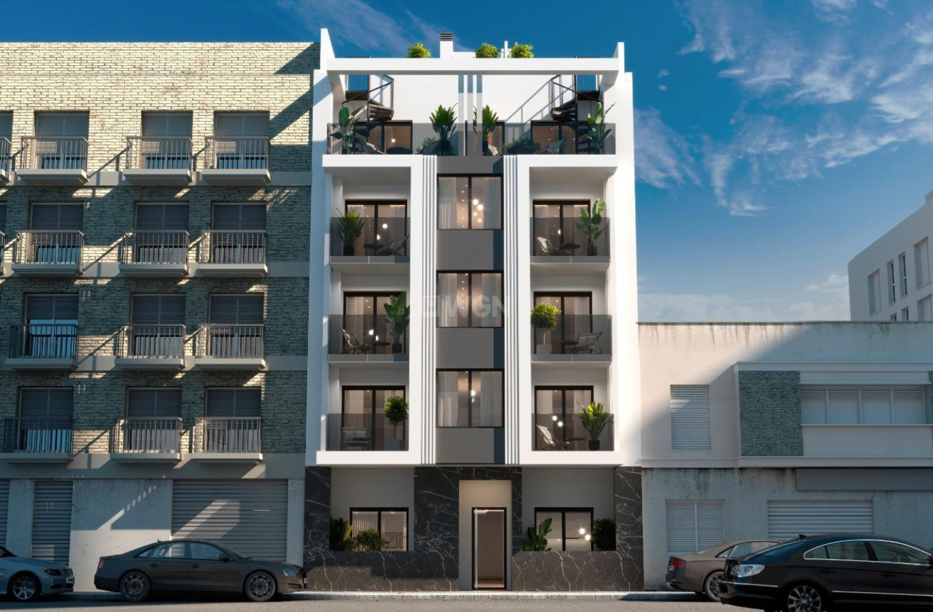 Nowy budynek - Mieszkanie w bloku - Torrevieja - Playa de El Cura