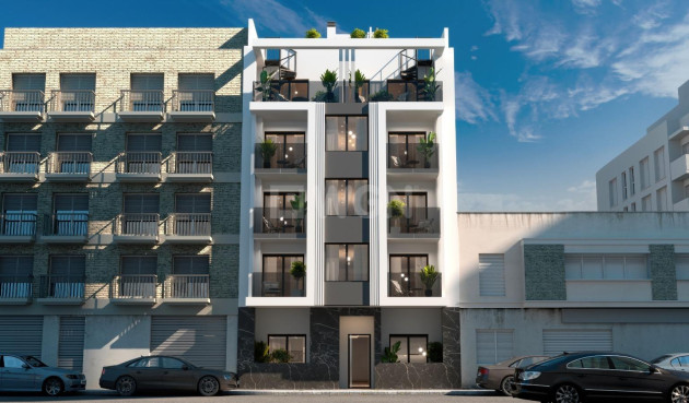 Nowy budynek - Mieszkanie w bloku - Torrevieja - Playa de El Cura