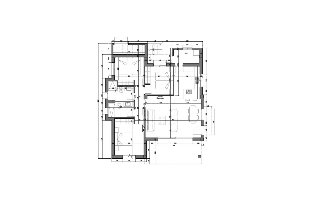 Neue Gebäude - Villa - Rafal - polideportivo