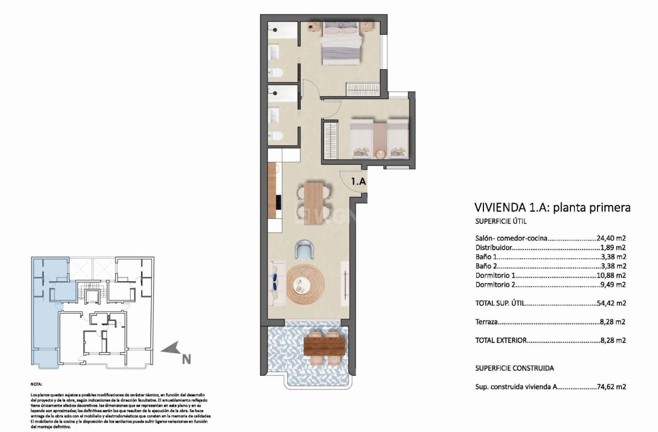 Obra nueva - Apartamento / piso - Pilar de la Horadada - Torre De La Horadada
