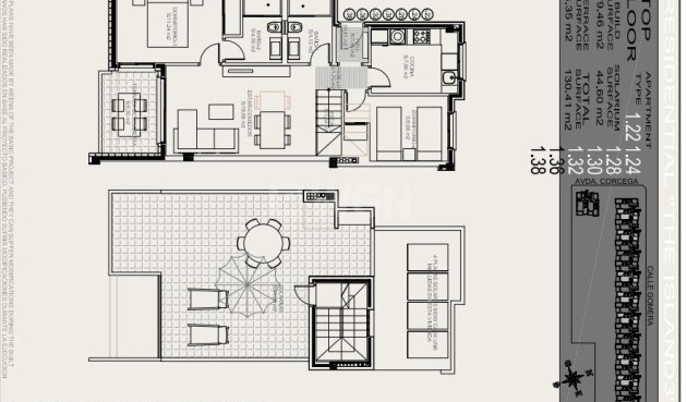 Nowy budynek - Bungalow - Torrevieja - Altos del Sol