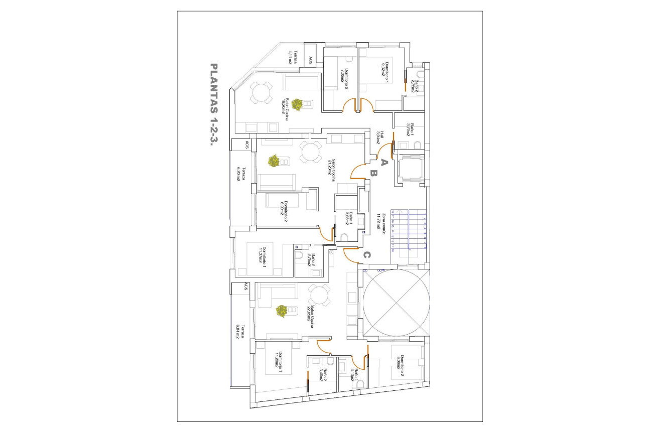 Nowy budynek - Mieszkanie w bloku - Guardamar del Segura - Pueblo