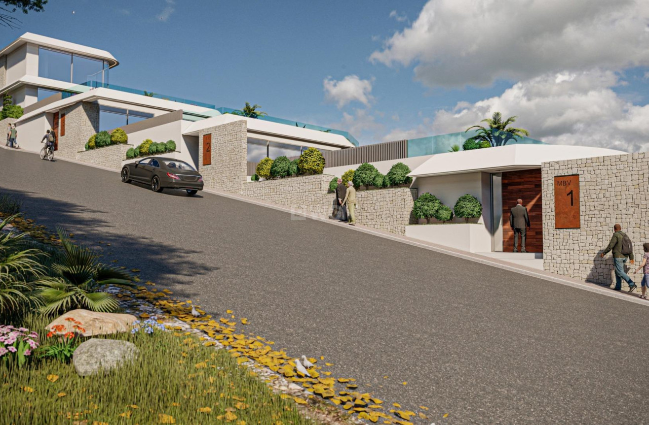 Nowy budynek - Villa - Calpe - Mascarat