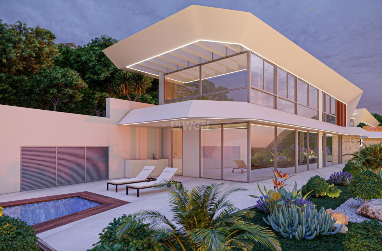 Nowy budynek - Villa - Calpe - Mascarat