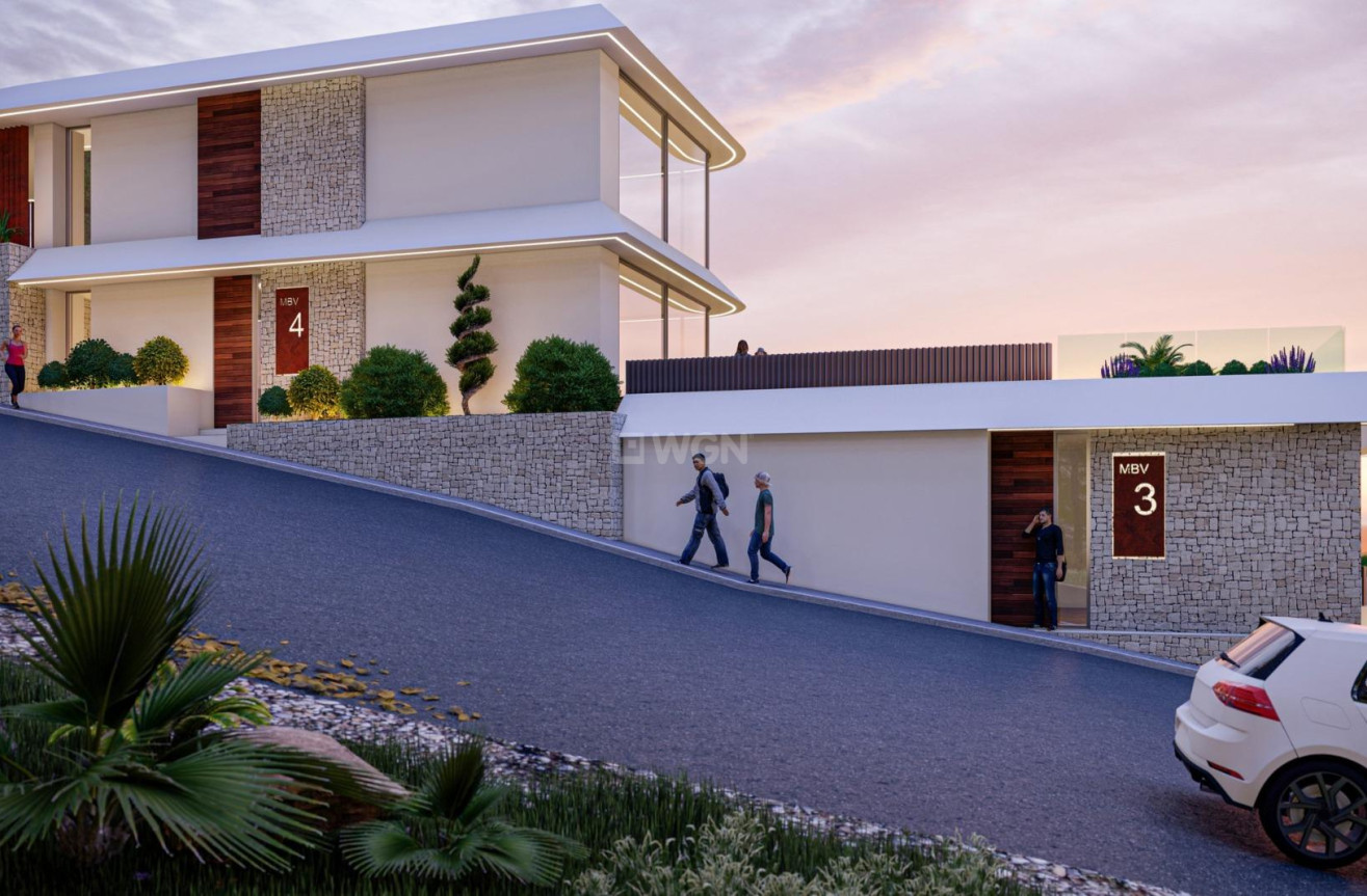 Nowy budynek - Villa - Calpe - Mascarat